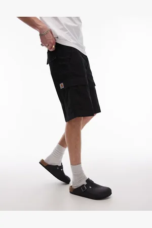 Carhartt Pantalones cortos cargo negros Aviation de