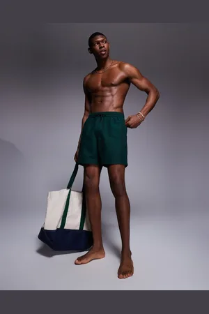 ASOS Shorts de baño de largo medio de