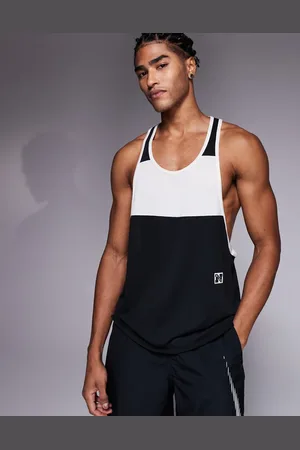 Nike Camiseta negra de tirantes Heritage de