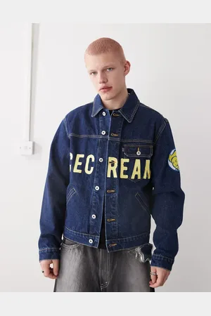 ICECREAM Chaqueta vaquera azul añil de estilo camionero de -Azul marino