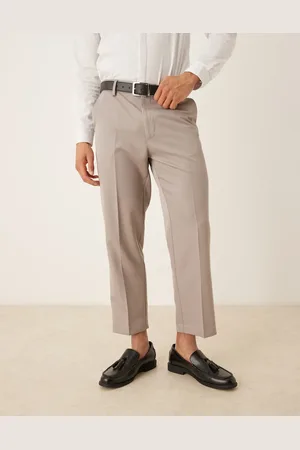 ASOS Pantalones de vestir capri color de corte tapered de -Neutro