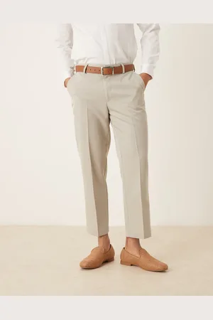 ASOS Pantalones de vestir capri de pernera recta de