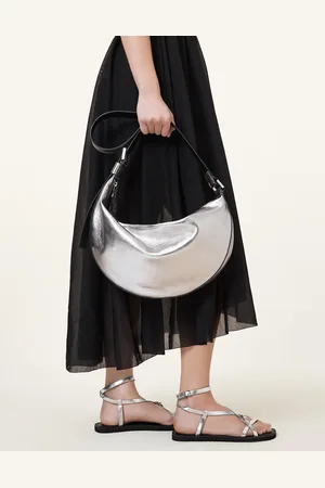 AllSaints Bolso de hombro en forma de media luna de -Gris