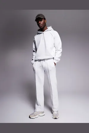 The Couture Club Joggers gris jaspeado con costuras sin rematar de (parte de un conjunto)