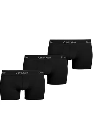 Calvin Klein Pack de 3 calzoncillos negros de talle bajo Icon Cotton Stretch de