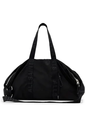 AllSaints Bolsa de viaje negra Kei de