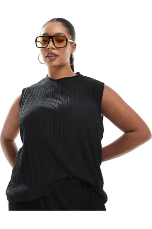 VERO MODA Top plisado sin mangas de (parte de un conjunto)