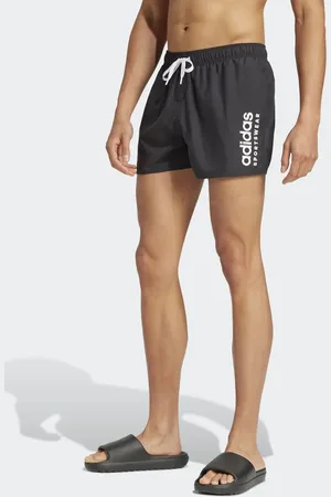 adidas Pantalones cortos negros básicos con logo CLX Essentials de
