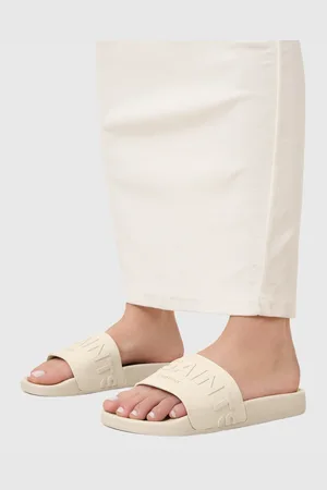 AllSaints Sandalias blancas de goma Biggy de -Blanco