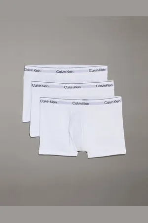 Calvin Klein Pack de 3 calzoncillos blancos Icon Cotton Stretch de