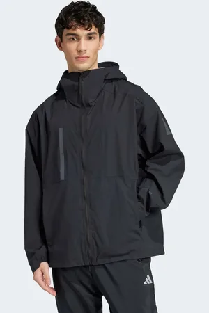 adidas Chaqueta negra ligera Myshelter 2.5-Layer Rain.Rdy de