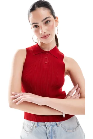 ONLY Polo sin mangas de punto de