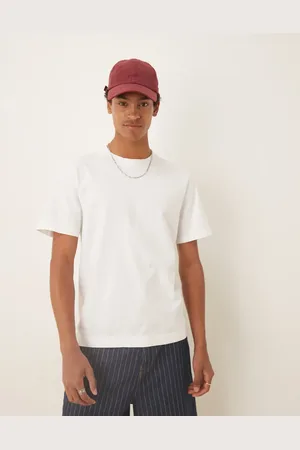 Abercrombie & Fitch Camiseta blanca clásica de
