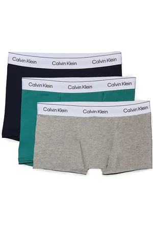 Calvin Klein Pack de 3 calzoncillos azules reforzados Icon Cotton Stretch de