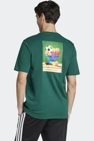 adidas Camiseta de estar por casa con estampado gráfico de bodegón de