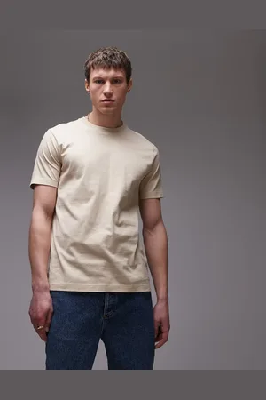 Topman Camiseta color de corte estándar de -Neutro