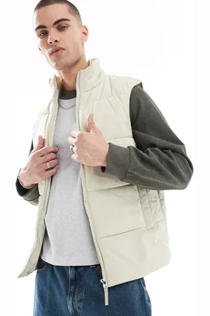 ASOS Chaleco color acolchado de -Neutro