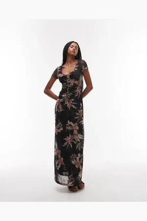 AllSaints Vestido de malla Gabby de