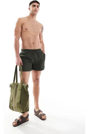 River Island Slips de baño caquis de sirsaca de -Verde