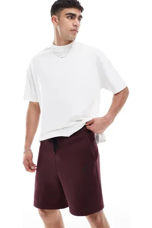 Nike Pantalones cortos Tech Fleece de Club-Rojo