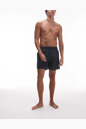 ARKET Shorts de baño azul oscuro de