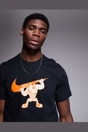 Nike Camiseta negra con estampado gráfico Gym Dog de