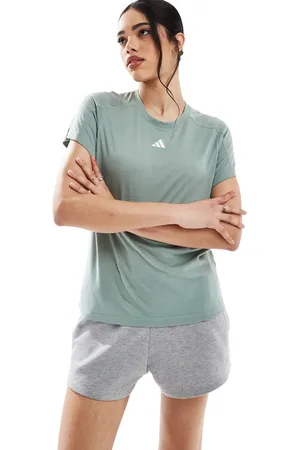 adidas Camiseta plateado Essentials de adidas Training