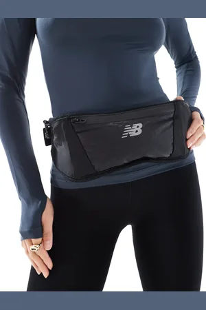 New Balance Riñonera negra Performance de