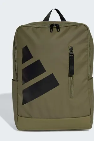 adidas Mochila verde oliva y negra Back-to-University de