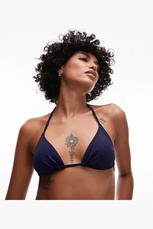 ARKET Top de bikini triangular con diseño anudado Mix & Match de