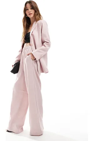 VERO MODA Pantalones rosa pétalo sin cierres de (parte de un conjunto)