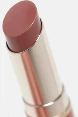 bareMinerals Brillo de labios y bálsamo Mineralist Dewy de : Tono Friendship-Marrón