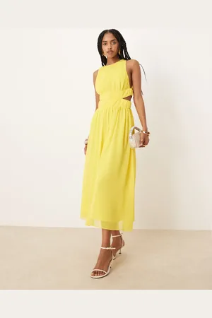 Never Fully Dressed Vestido semilargo con abertura de