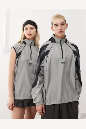 Umbro Chaqueta cortavientos y multicolor con mangas extraíbles por cremallera de