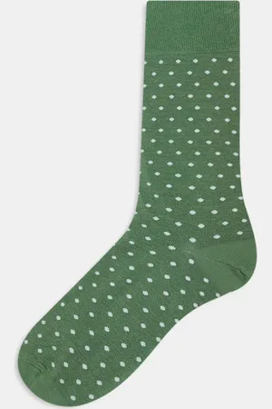 Paul Smith Calcetines verdes con estampado de lunares de Paul Smith