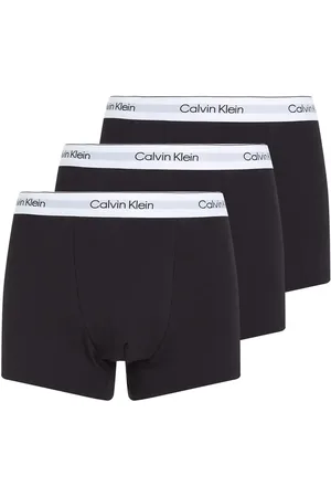 Calvin Klein Pack de 3 calzoncillos negros reforzados Icon Cotton Stretch de