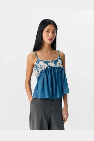 Object Camisola vaquera azul medio de