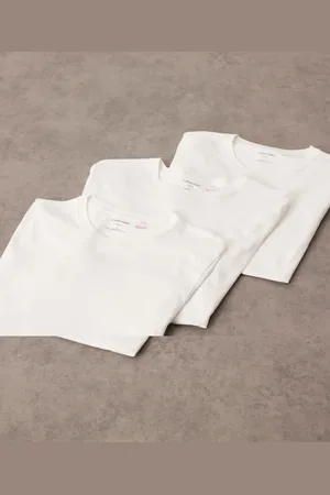 Calvin Klein Pack de 3 camisetas de estar por casa de color de