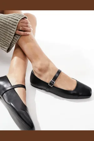 ASOS Bailarinas negras estilo merceditas Lottie de