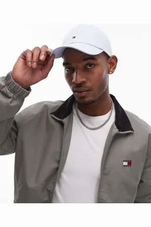 Tommy Hilfiger Gorra azul pálido con detalle de bandera de
