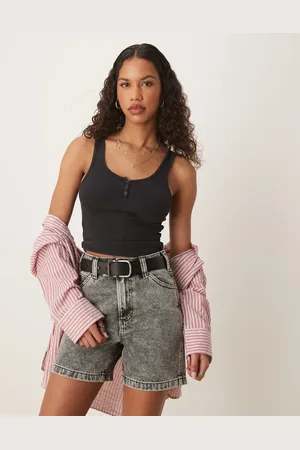 Dickies Pantalones cortos vaqueros lavado de corte estándar y estilo carpintero de