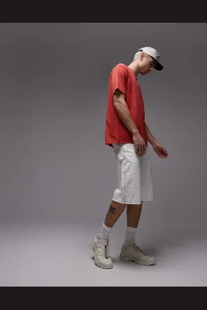 Dickies Pantalones cortos de corte suelto y estilo pintor con pespuntes en contraste de
