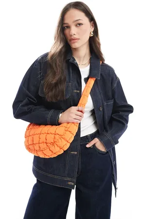 JJXX Bandolera naranja acolchada de