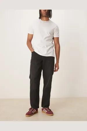 ASOS Vaqueros de corte recto con lavado de