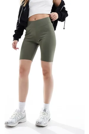 Noisy May Leggings cortos caquis de -Verde