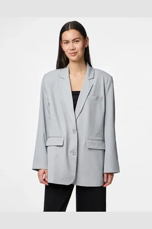 Pieces® Americana gris claro melange de