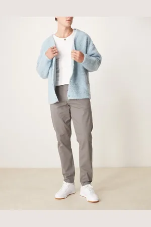 ASOS Chinos grises de corte tapered de