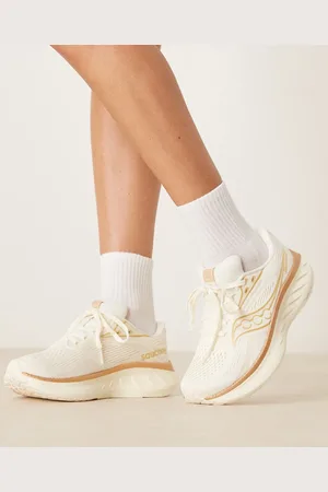 Saucony Zapatillas de deporte color para correr con amortiguación neutra Ride 18 de -Blanco