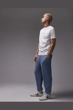 Tommy Hilfiger Joggers azul jaspeado de estar por casa de