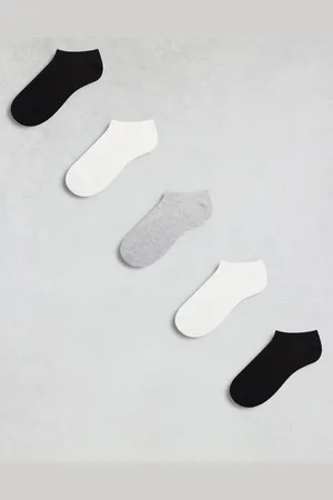 ASOS Pack de 5 pares de calcetines deportivos de varios colores de -Negro